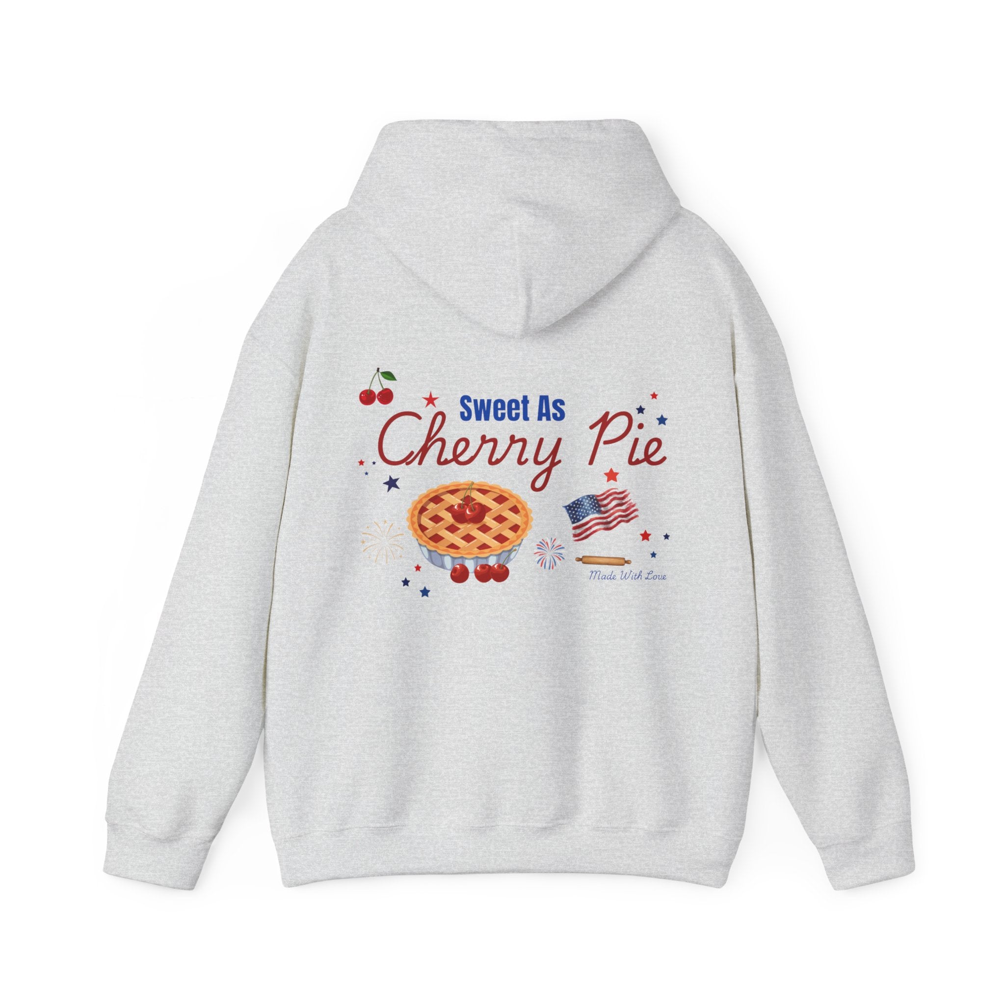 Sweet As Cherry Pie  Hooded Sweatshirt