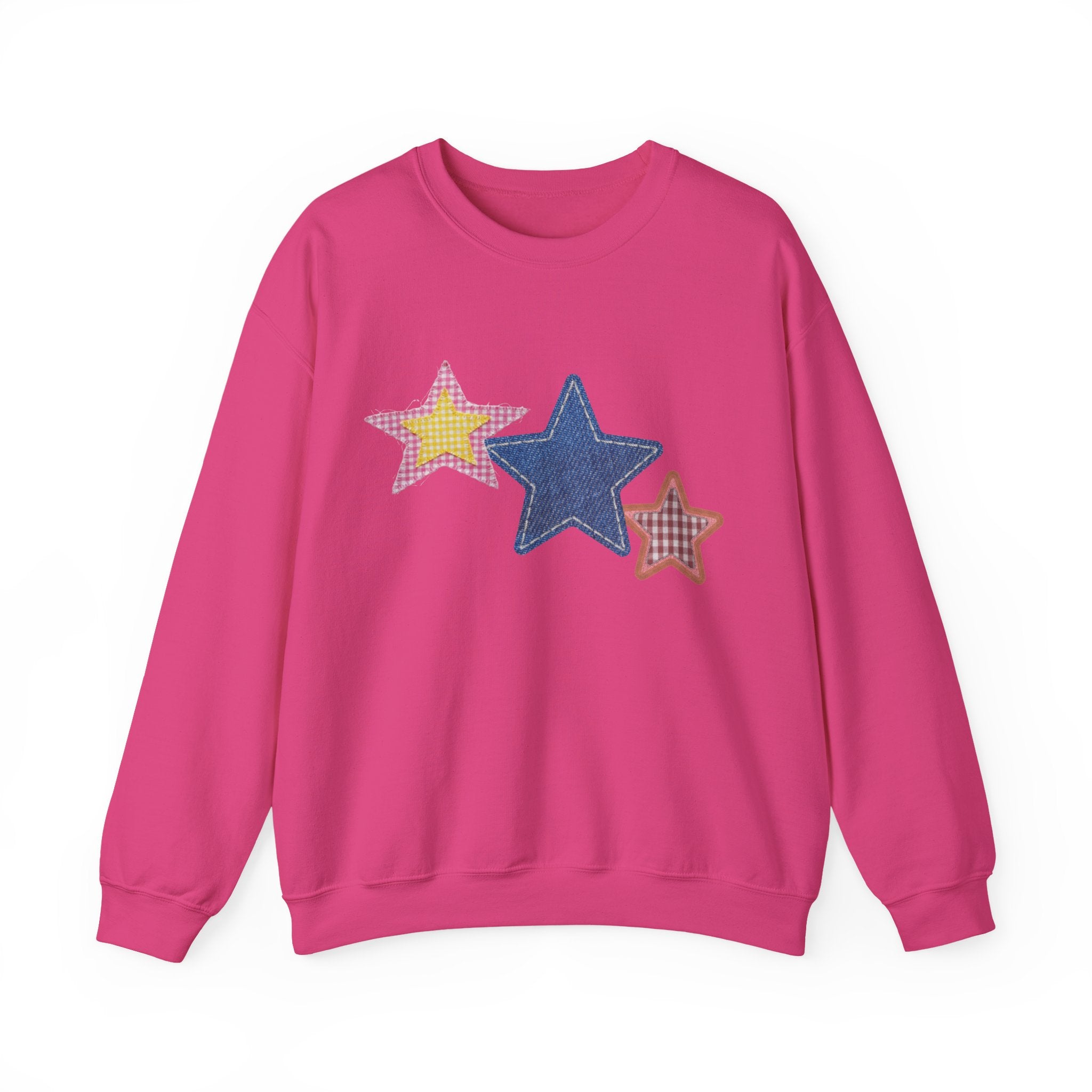 Star Patches Unisex Heavy Blend™ Crewneck Sweatshirt