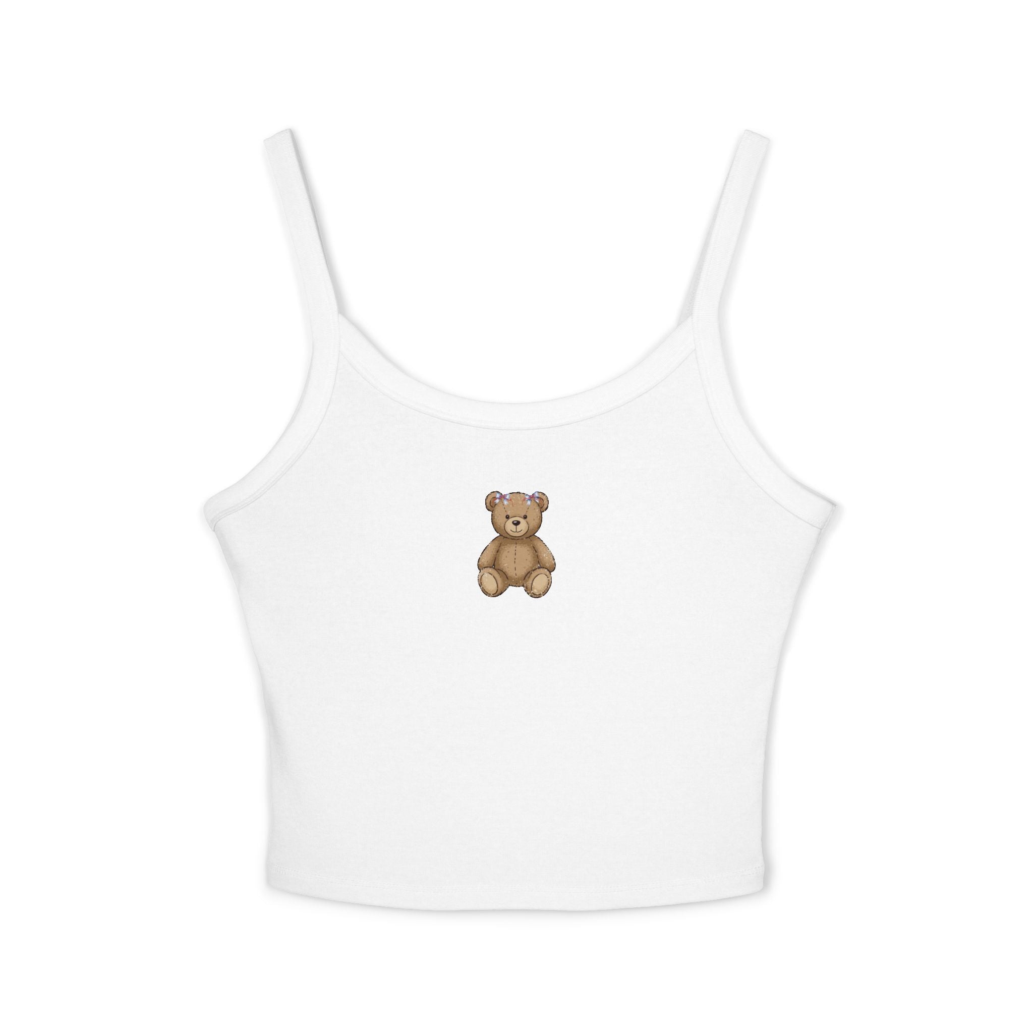 Teddy Bear Women's Spaghetti Strap Tank Top