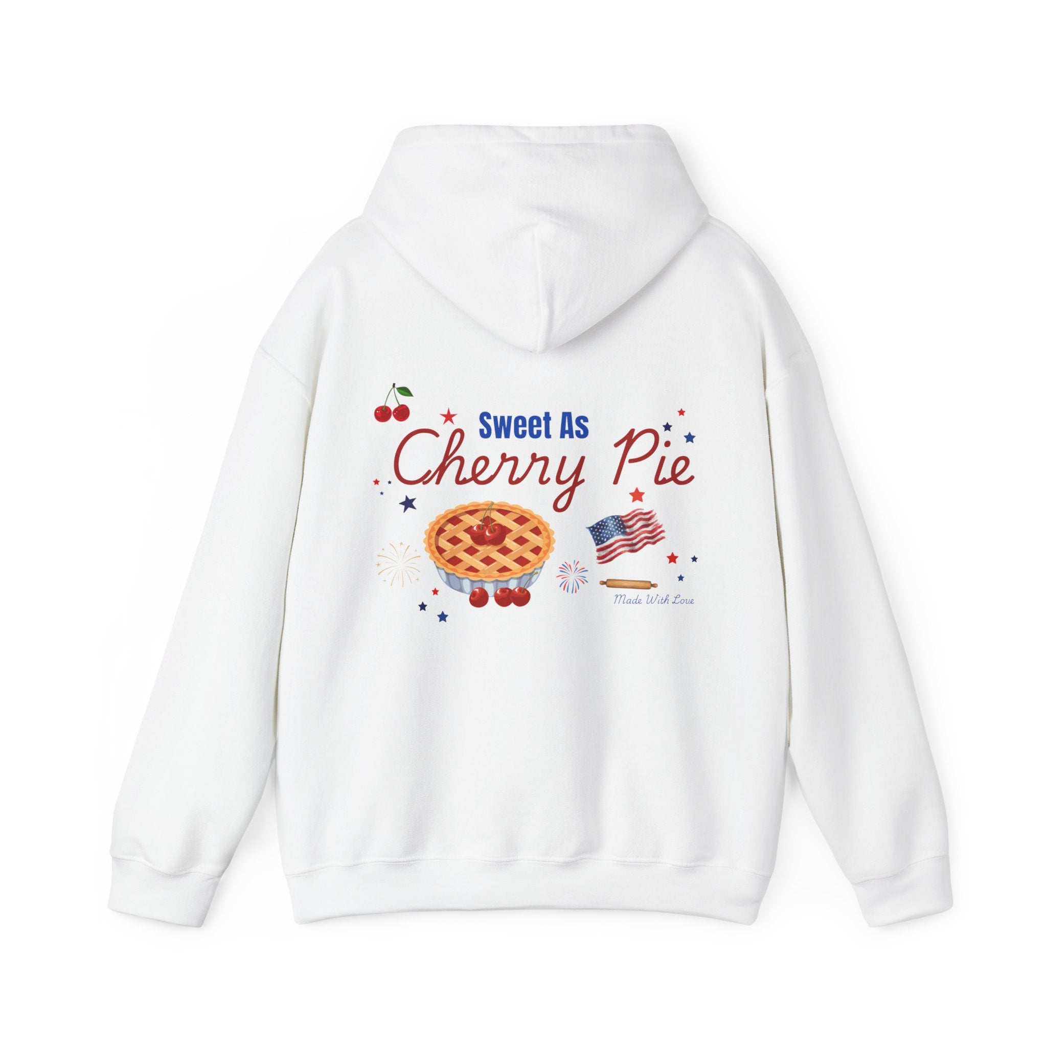 Sweet As Cherry Pie  Hooded Sweatshirt