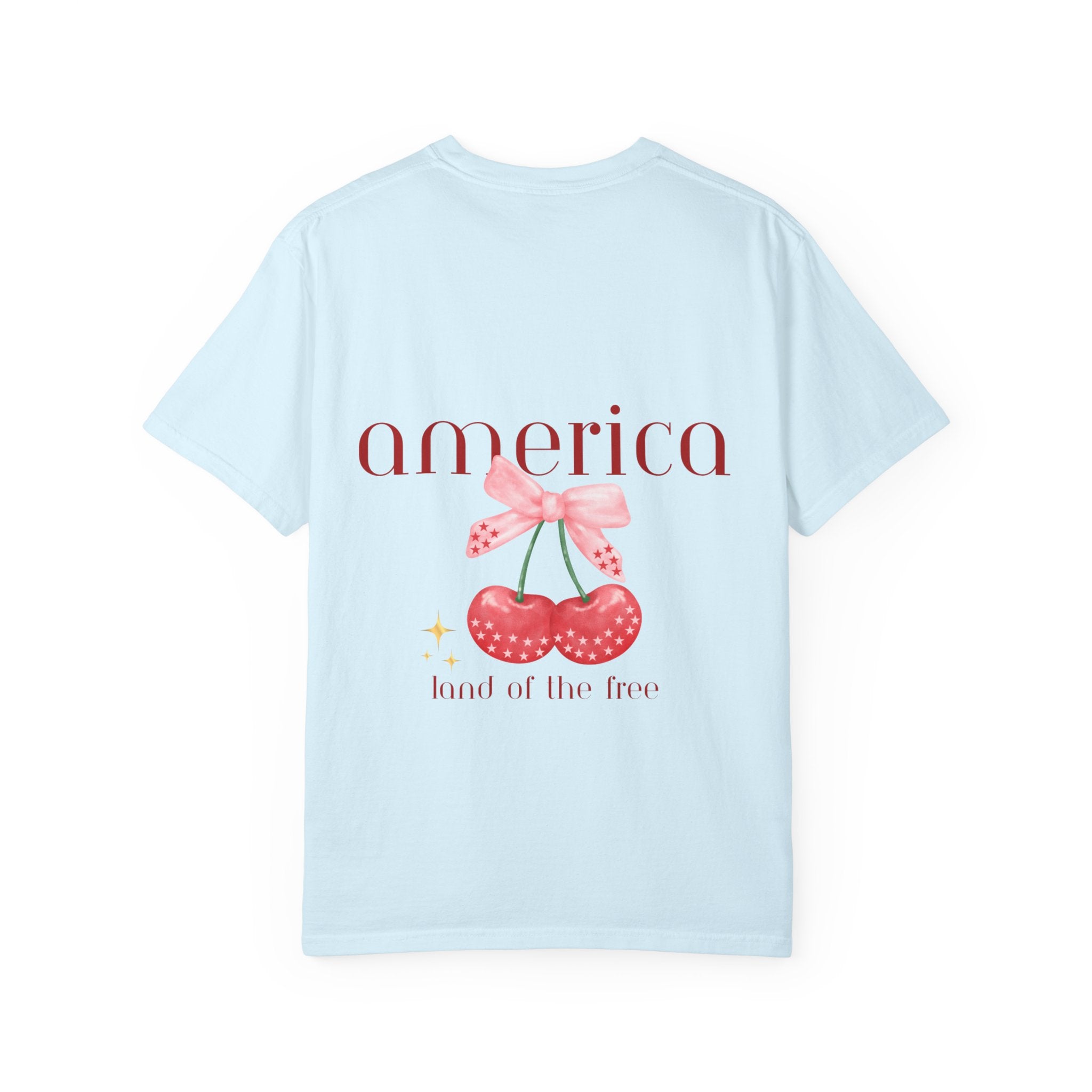 America Land Of The Free Unisex Garment-Dyed T-shirt