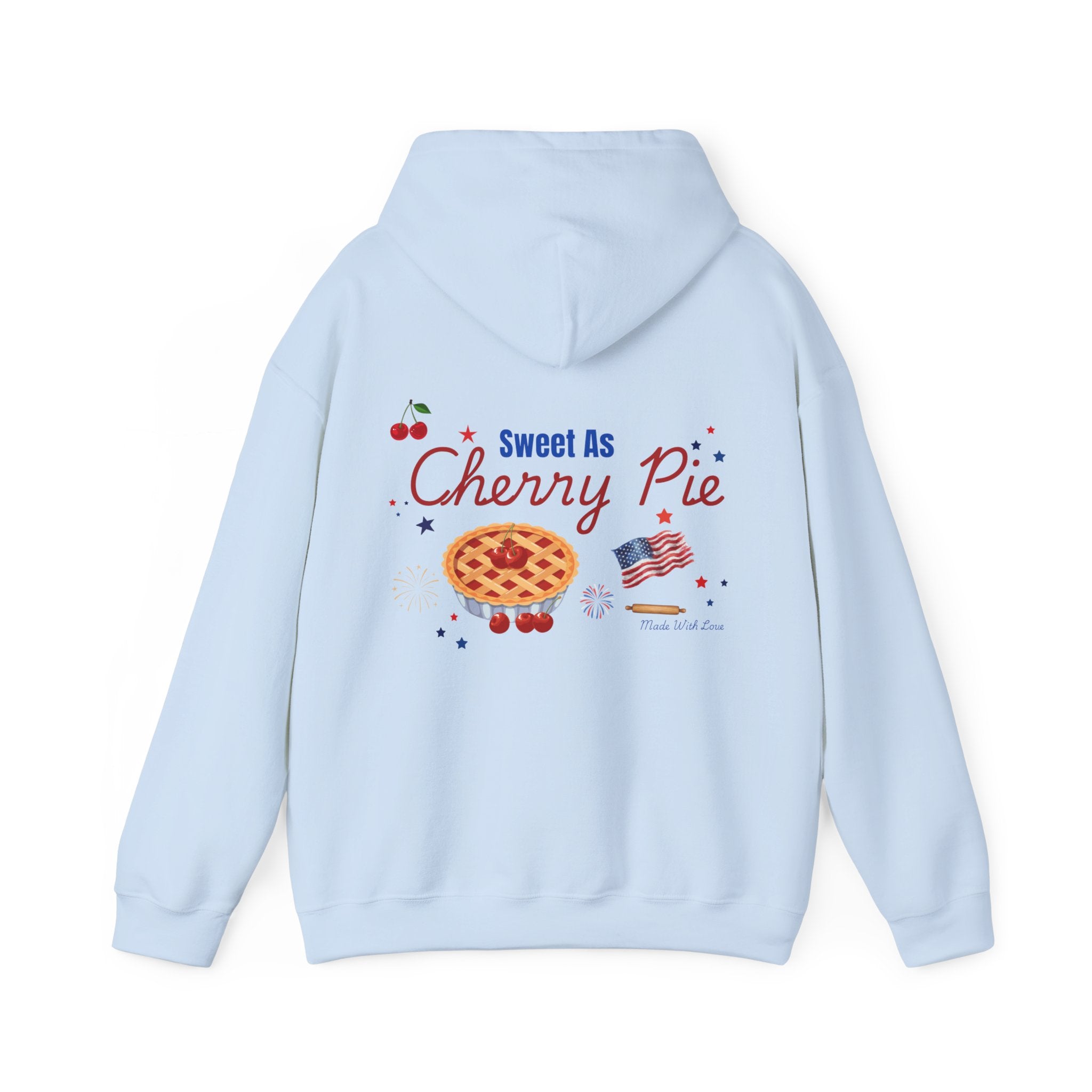 Sweet As Cherry Pie  Hooded Sweatshirt