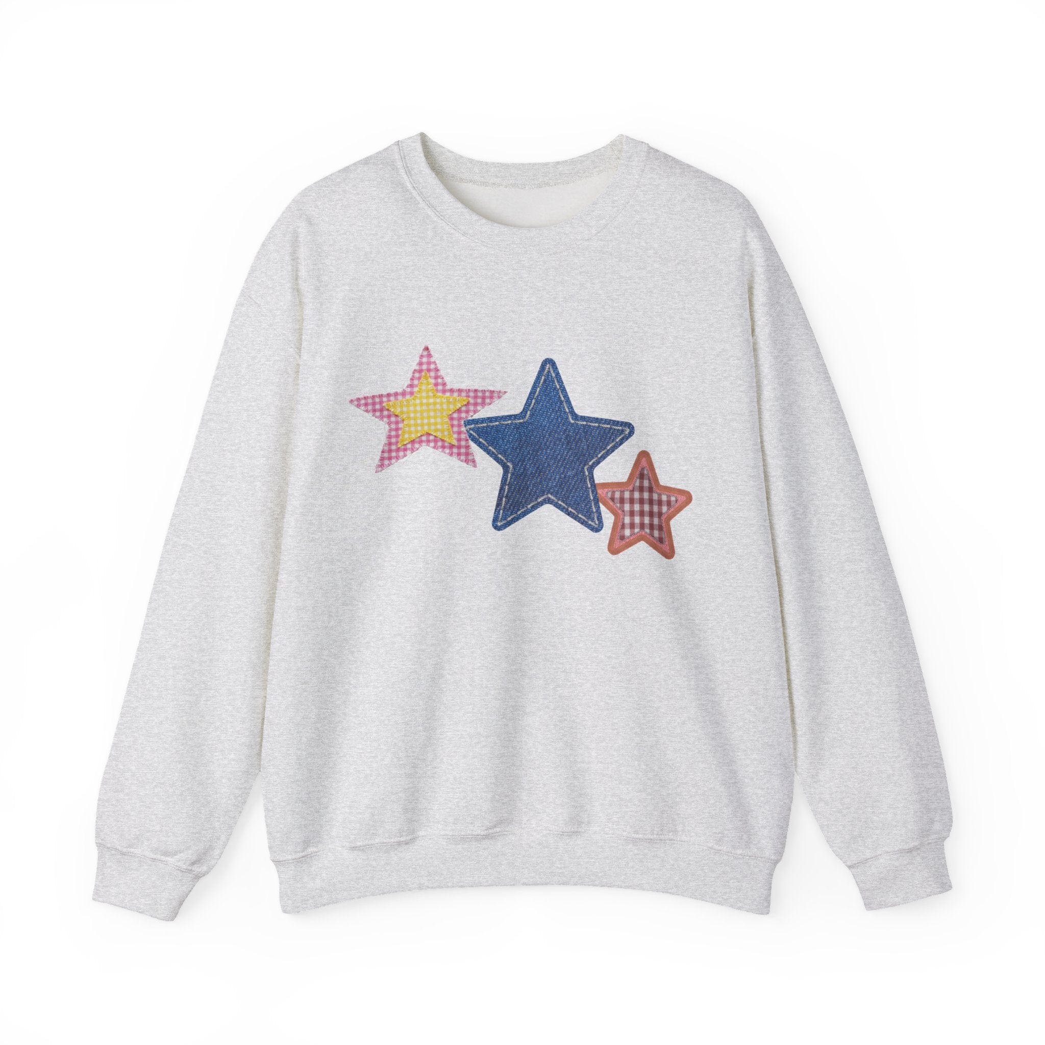 Star Patches Unisex Heavy Blend™ Crewneck Sweatshirt