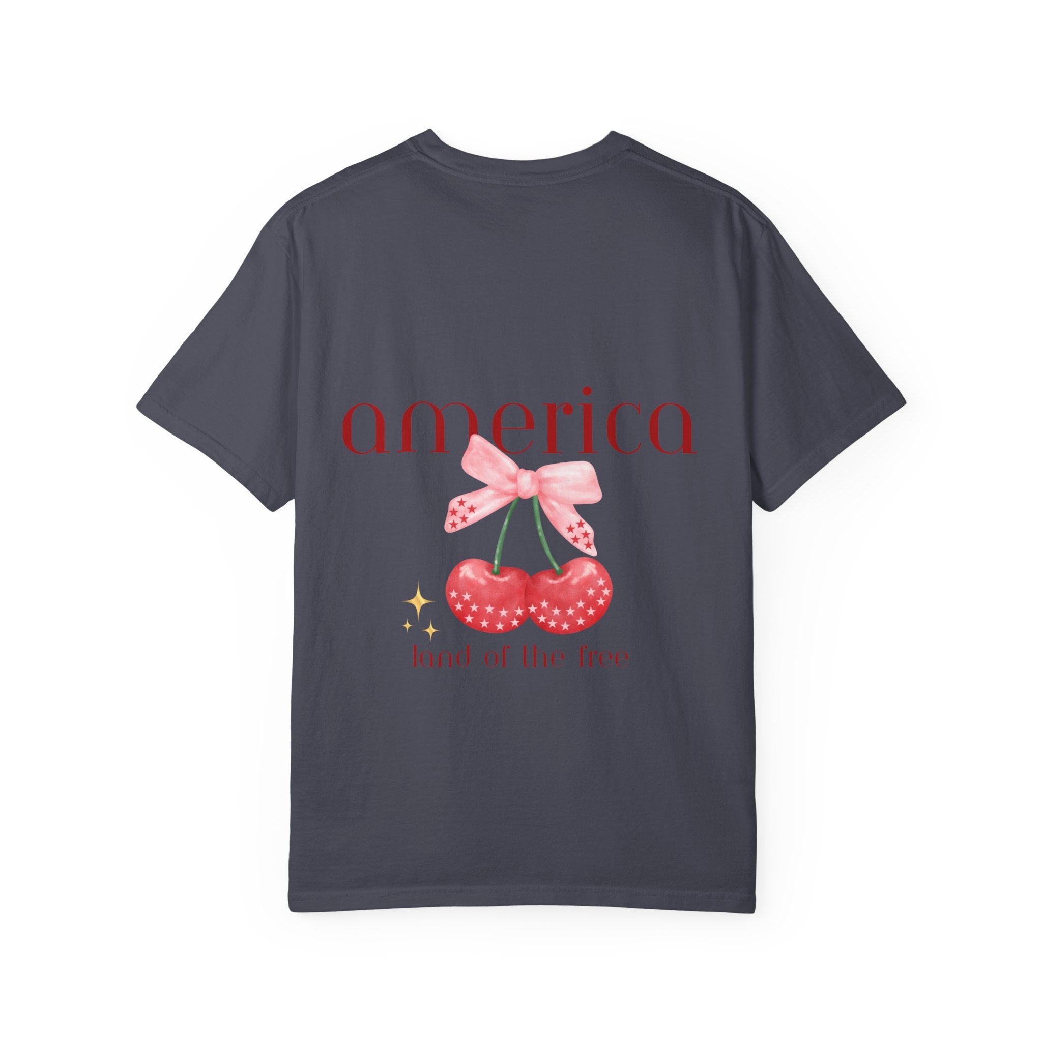 America Land Of The Free Unisex Garment-Dyed T-shirt