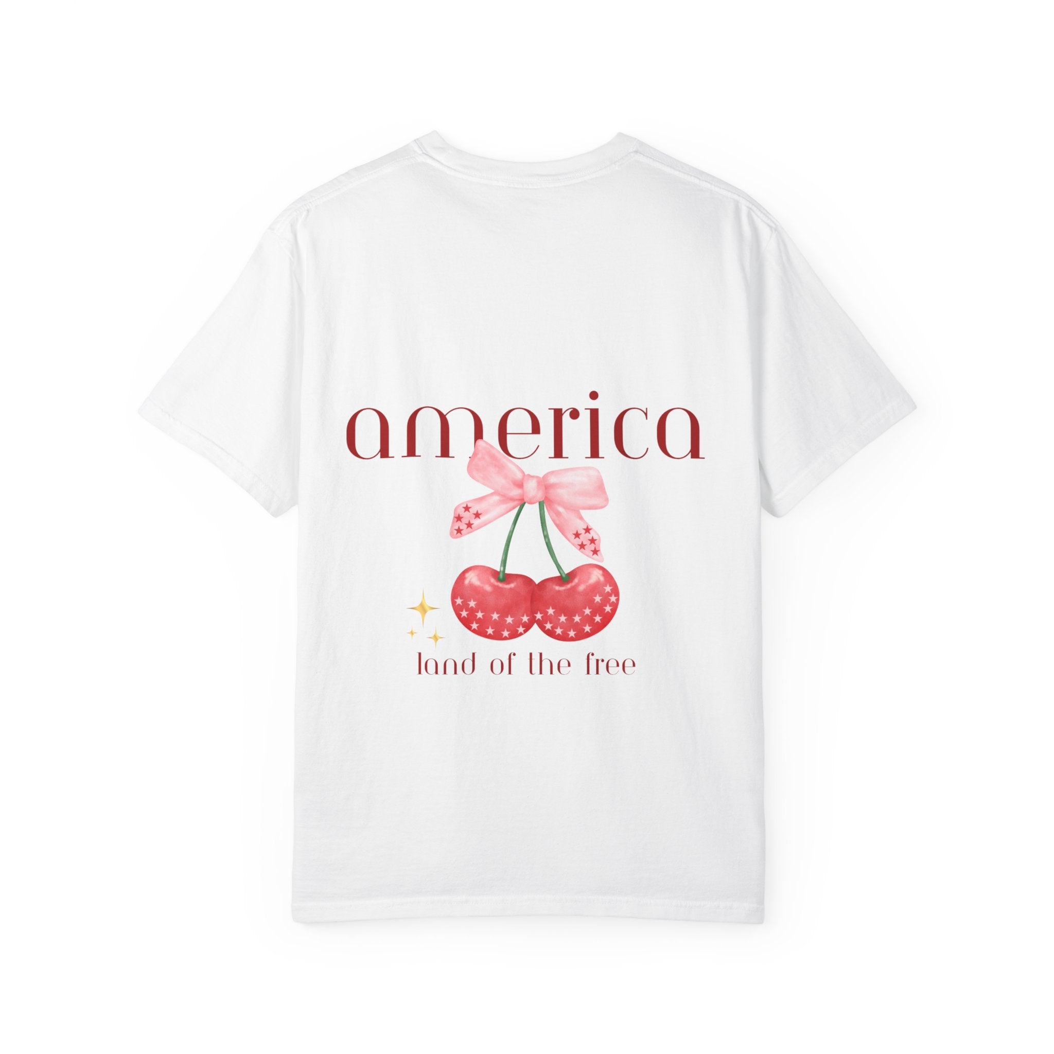 America Land Of The Free Unisex Garment-Dyed T-shirt