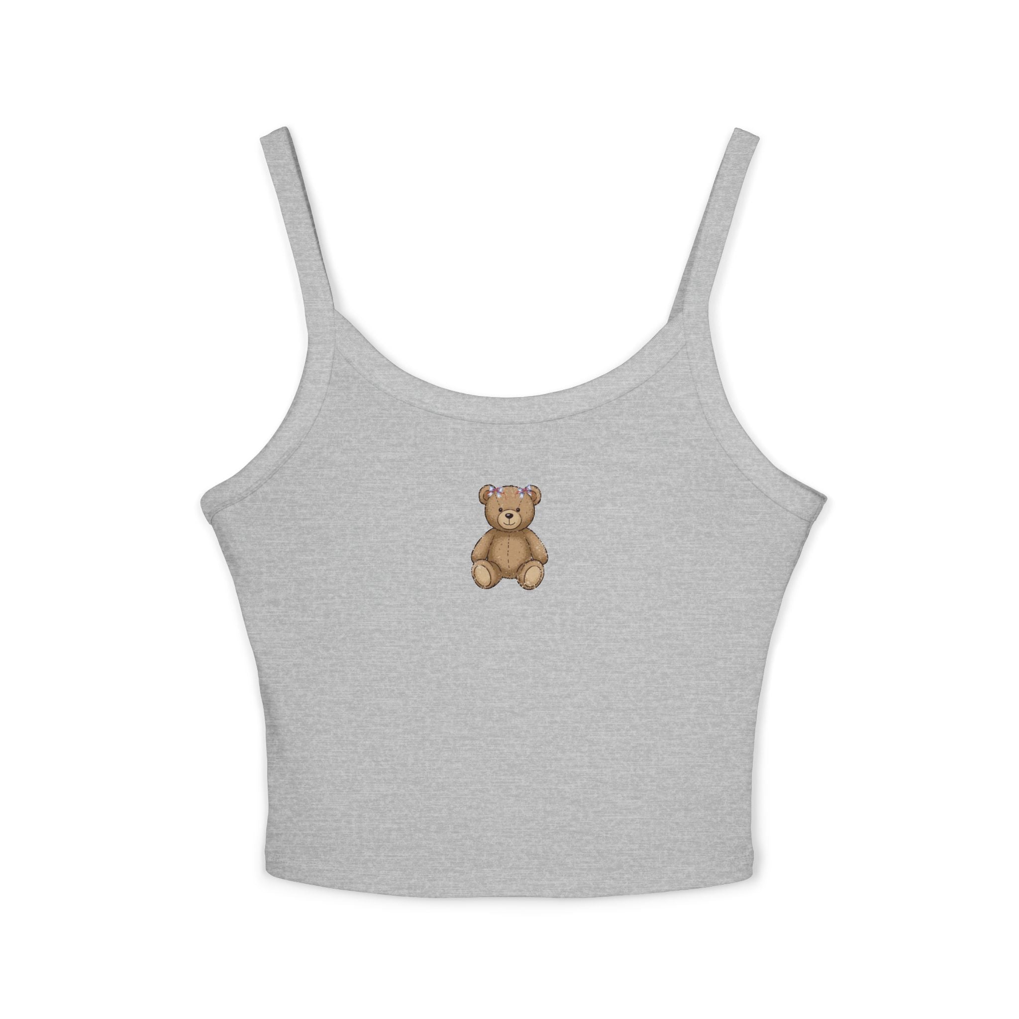 Teddy Bear Women's Spaghetti Strap Tank Top