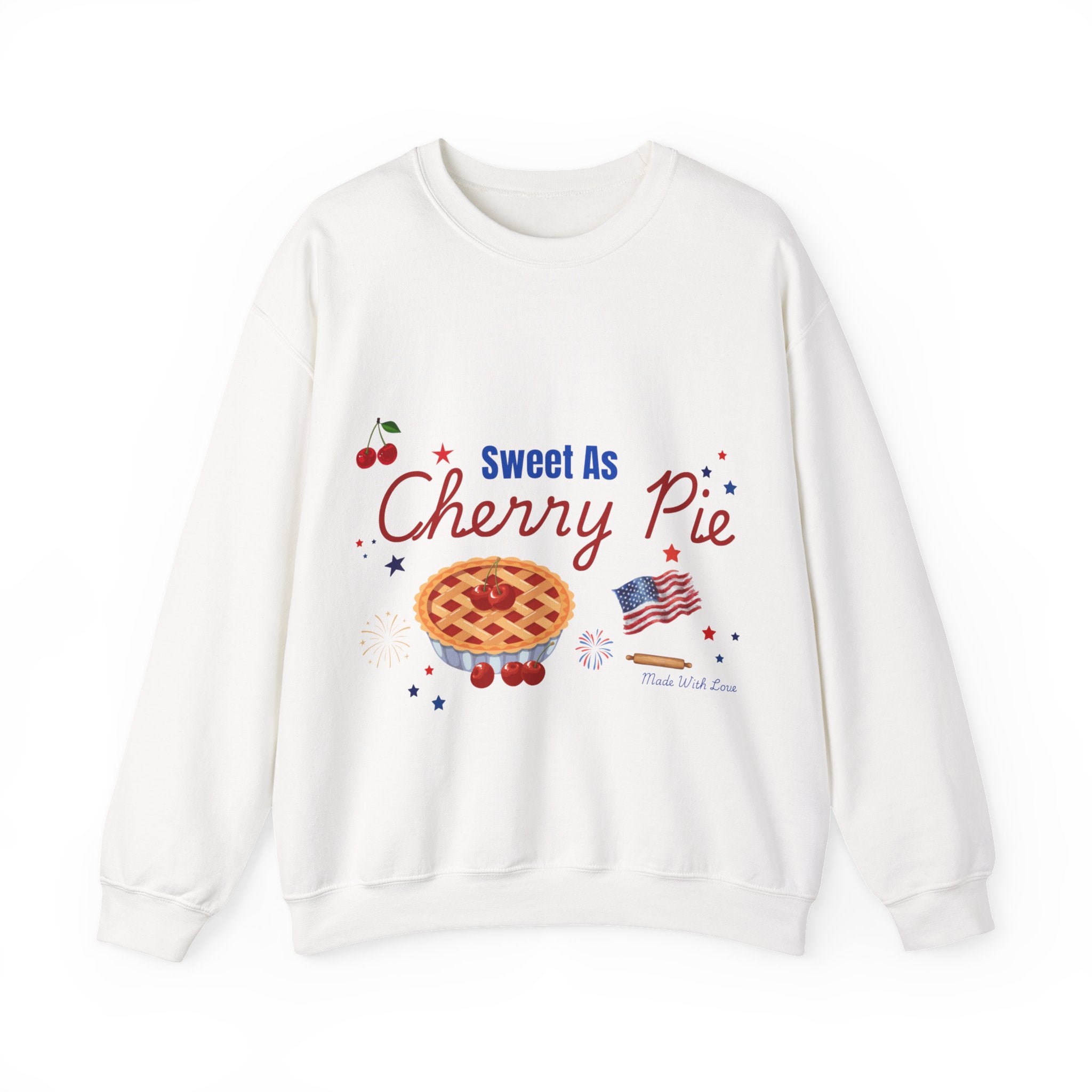 Sweet As Cherry Pie Crewneck Sweatshirt