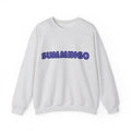 Navy Polka Dot Summingo Unisex Heavy Blend™ Crewneck Sweatshirt