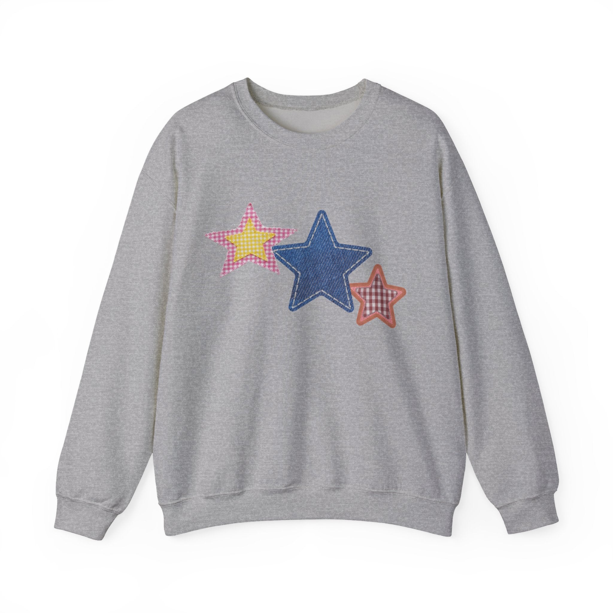 Star Patches Unisex Heavy Blend™ Crewneck Sweatshirt