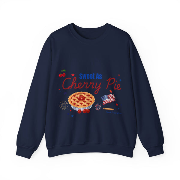 Sweet As Cherry Pie Crewneck Sweatshirt