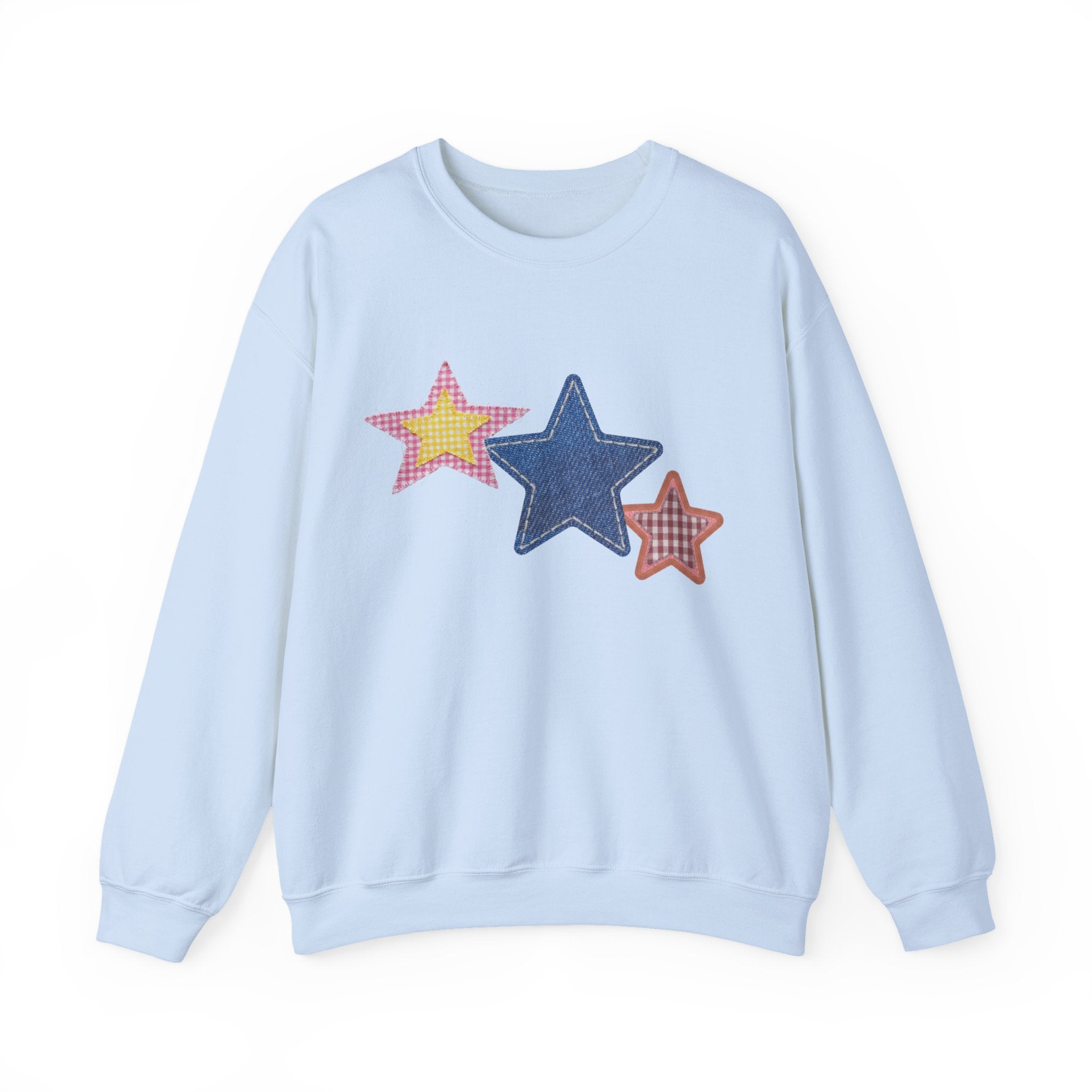 Star Patches Unisex Heavy Blend™ Crewneck Sweatshirt