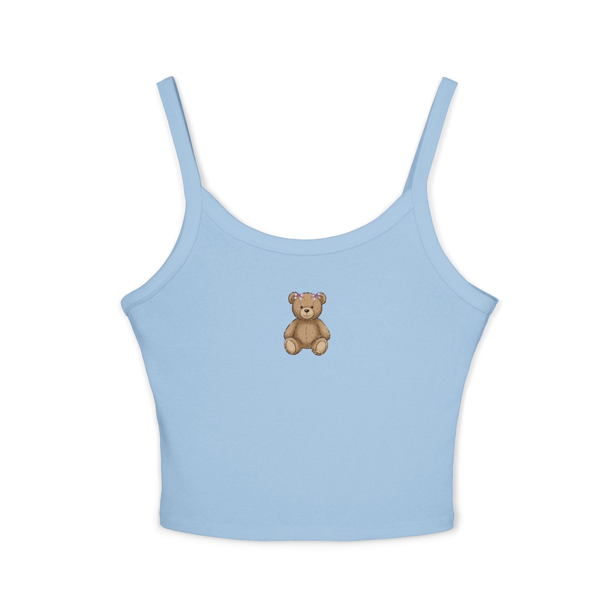 Teddy Bear Women's Spaghetti Strap Tank Top